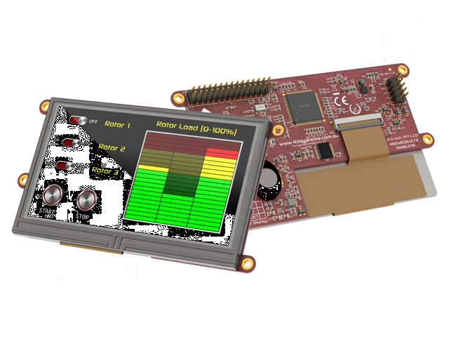Display: TFT; 4,3 Display: TFT; 4,3